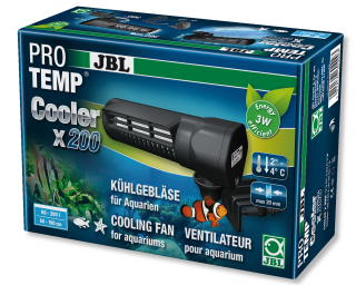 JBL ProTemp Cooler x200 + - Kühlgebläse für Süß- und Meerwasser-Aquarien von 90-300 l